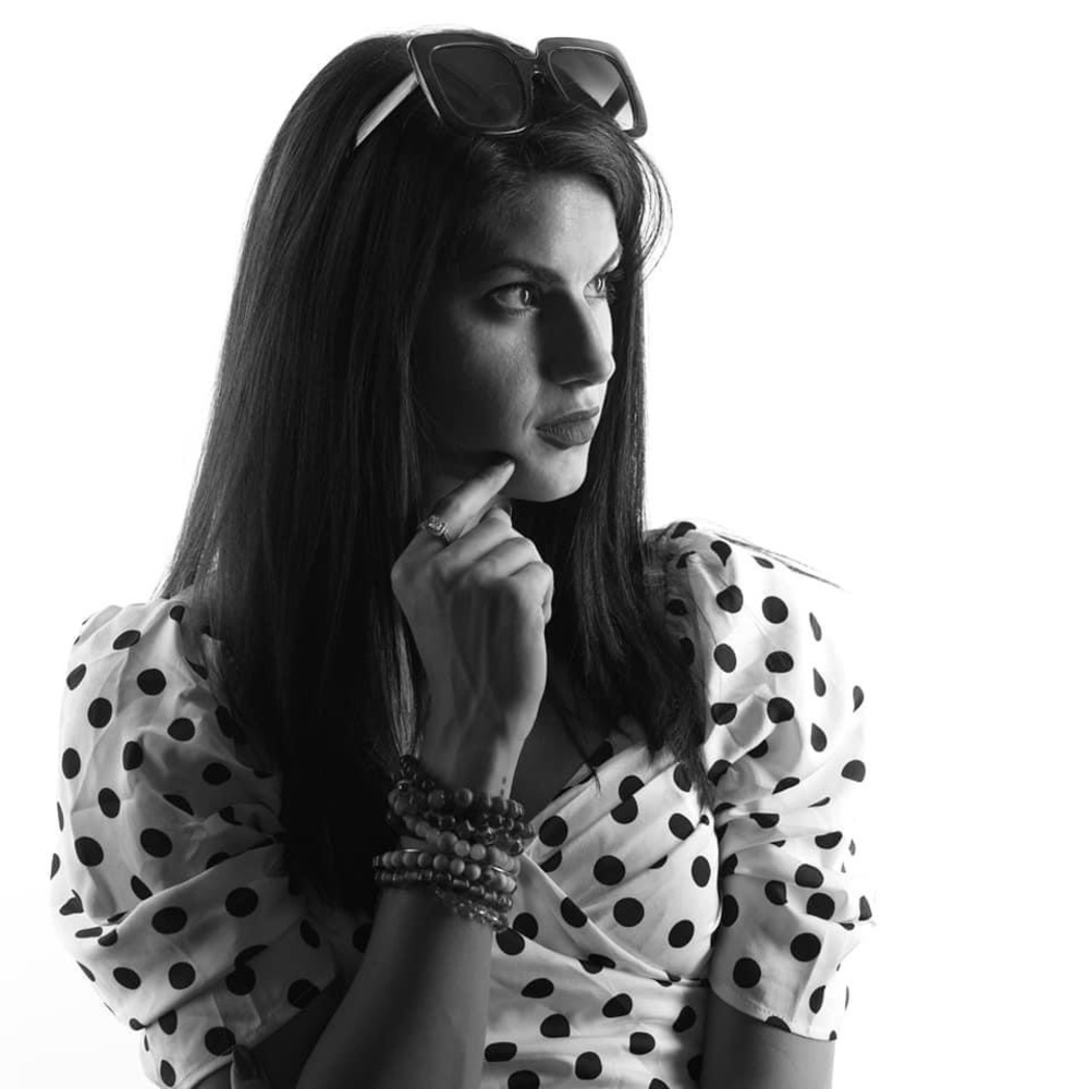 Vintage puff sleeve mini dress